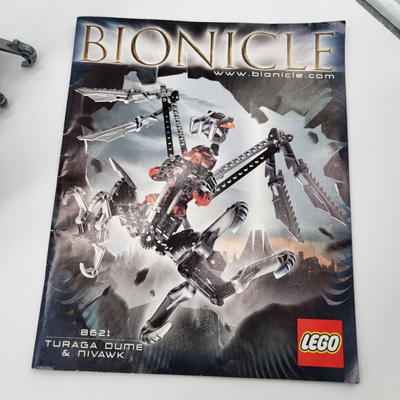 LEGO Bionicle Turaga Dume and Nivawk 8621 Complete with Manual, NO BOX - Picture 7 of 10